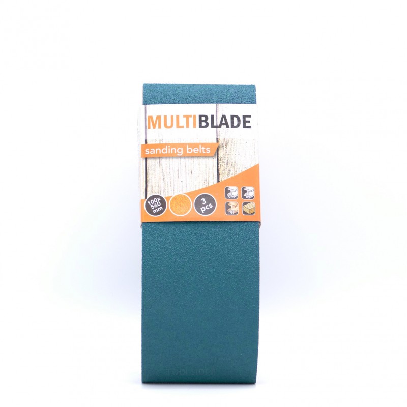 Multiblade slibebånd MB560 100x560mm K80 (3 stk.)