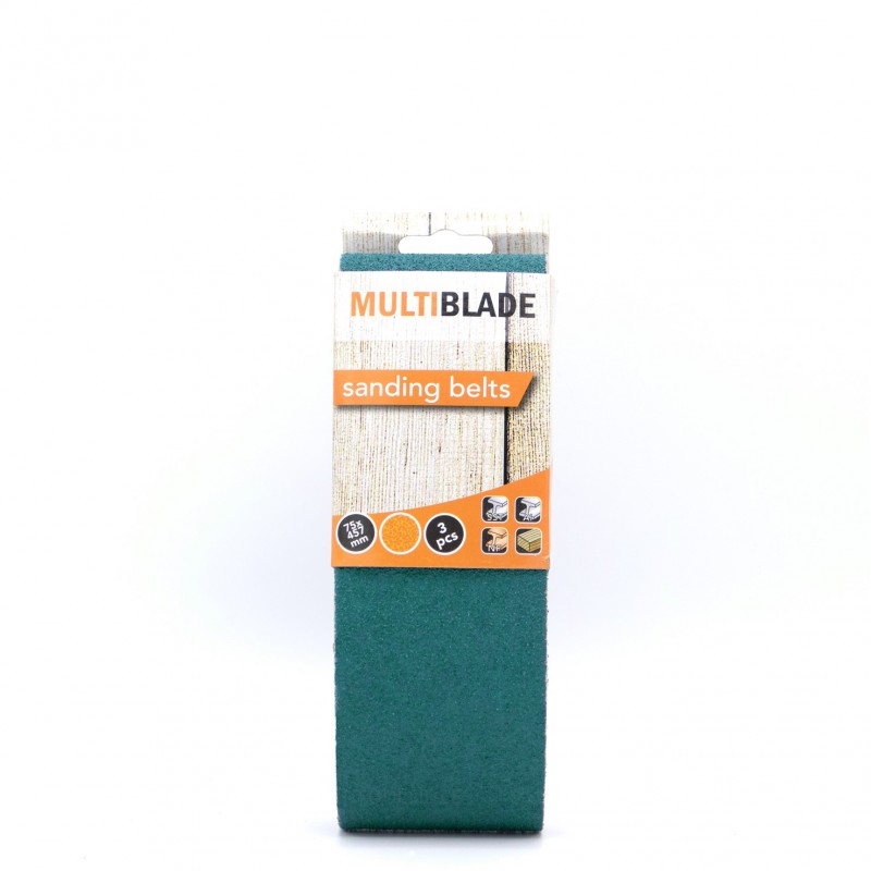 Multiblade slibebånd MB457 75x457mm K80 (3 stk.)