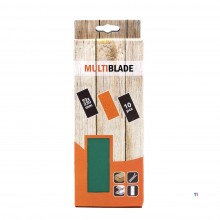 Multiblads sandpapir MB231 93x230mm K80 (10 ark)