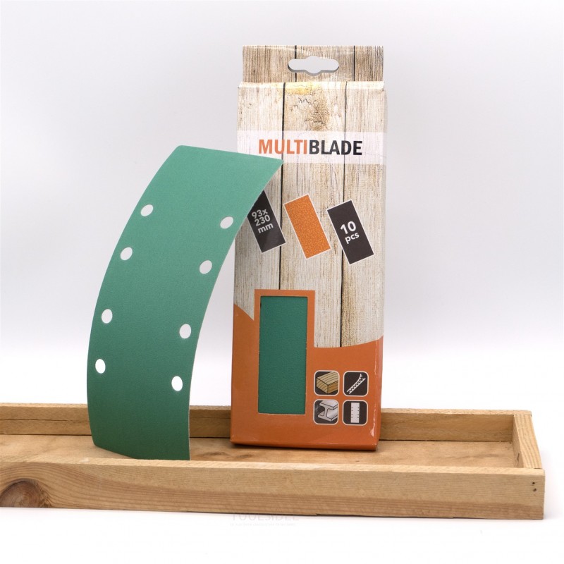 Multiblade sandpapir MB231 93x230mm K240 (10 ark)
