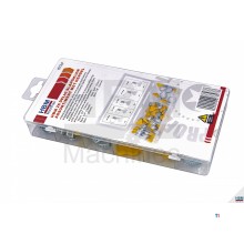 Hbm 26 stykke slangeklemme sortiment med vingemøtrik