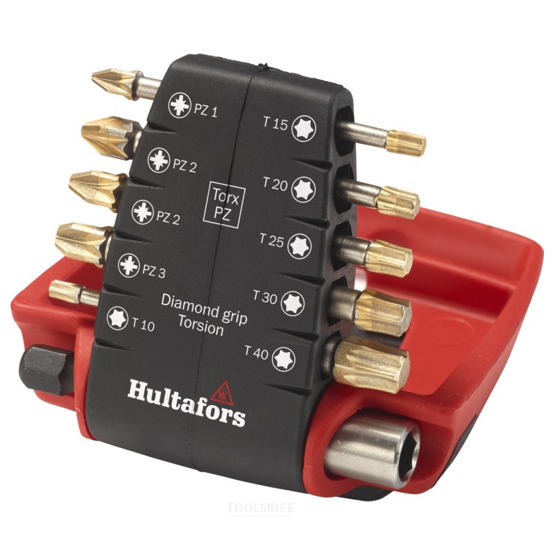 Hultafors Bitset Torsion Diamond PZ og Torx