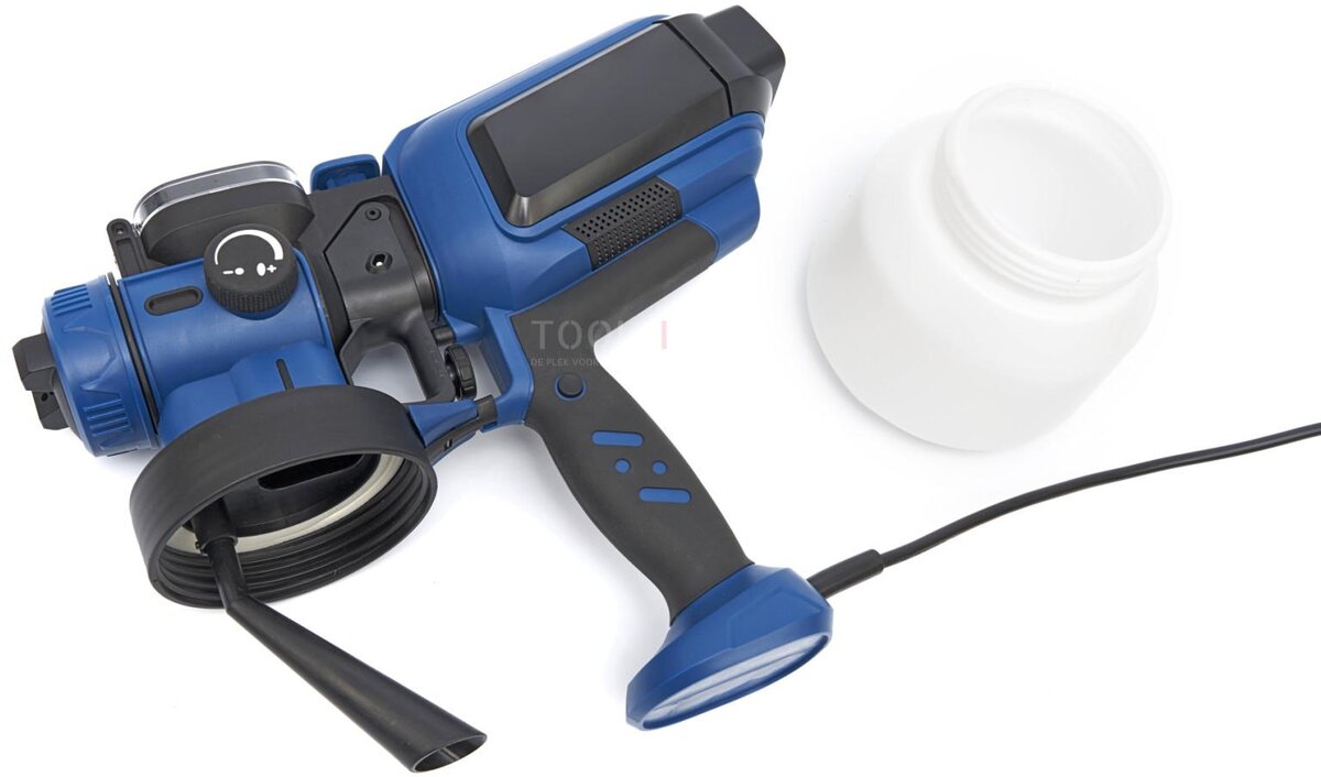HBM elektrisches Farbsprühgerät 550 Watt, 1500 ml, mit LED-Licht HBM elektrisches Farbsprühgerät 550 Watt, 1500 ml, mit LED-Licht