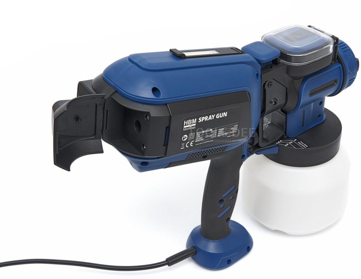 HBM elektrisches Farbsprühgerät 550 Watt, 1500 ml, mit LED-Licht HBM elektrisches Farbsprühgerät 550 Watt, 1500 ml, mit LED-Licht