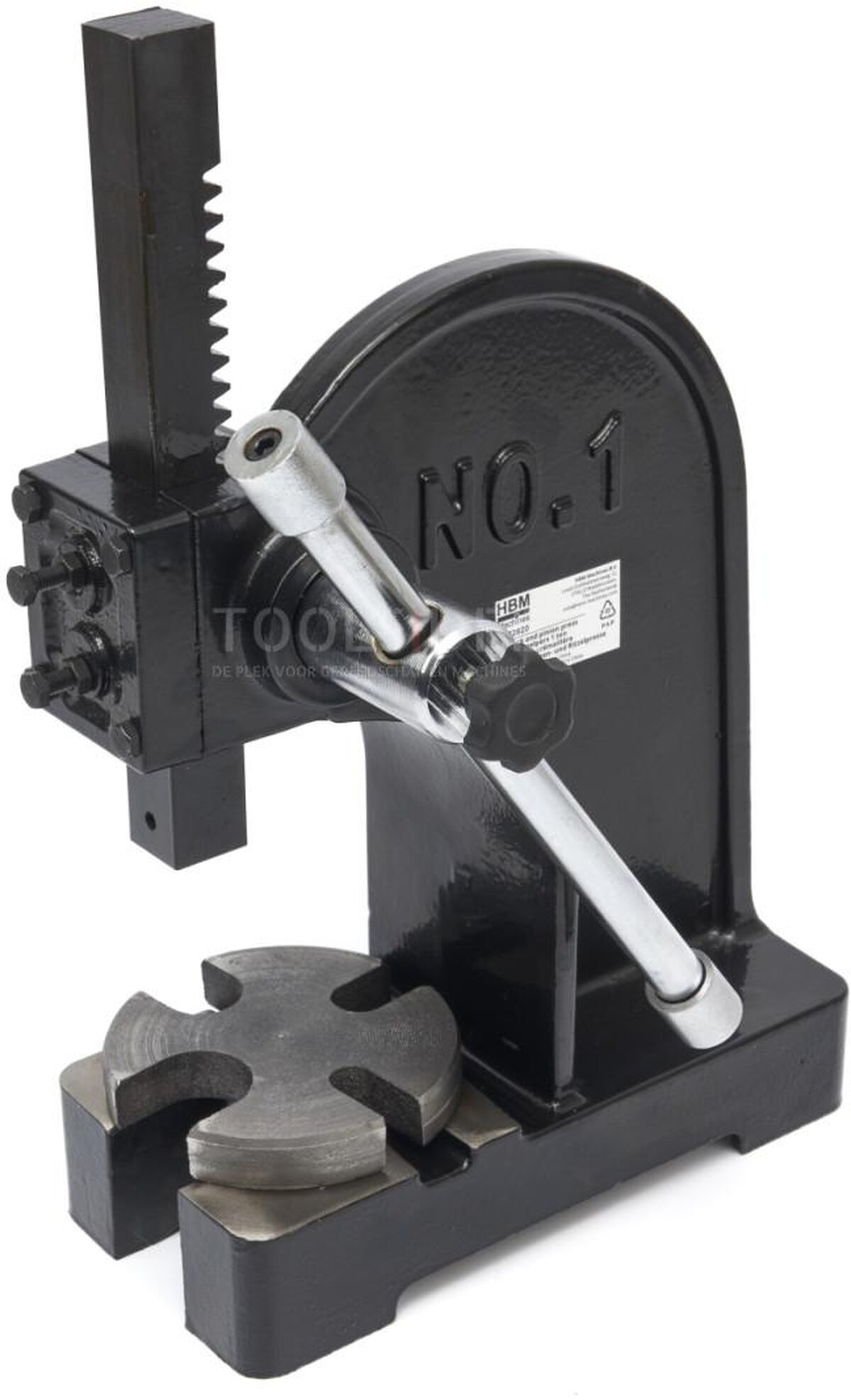 HBM kuggstångspress 1 ton 