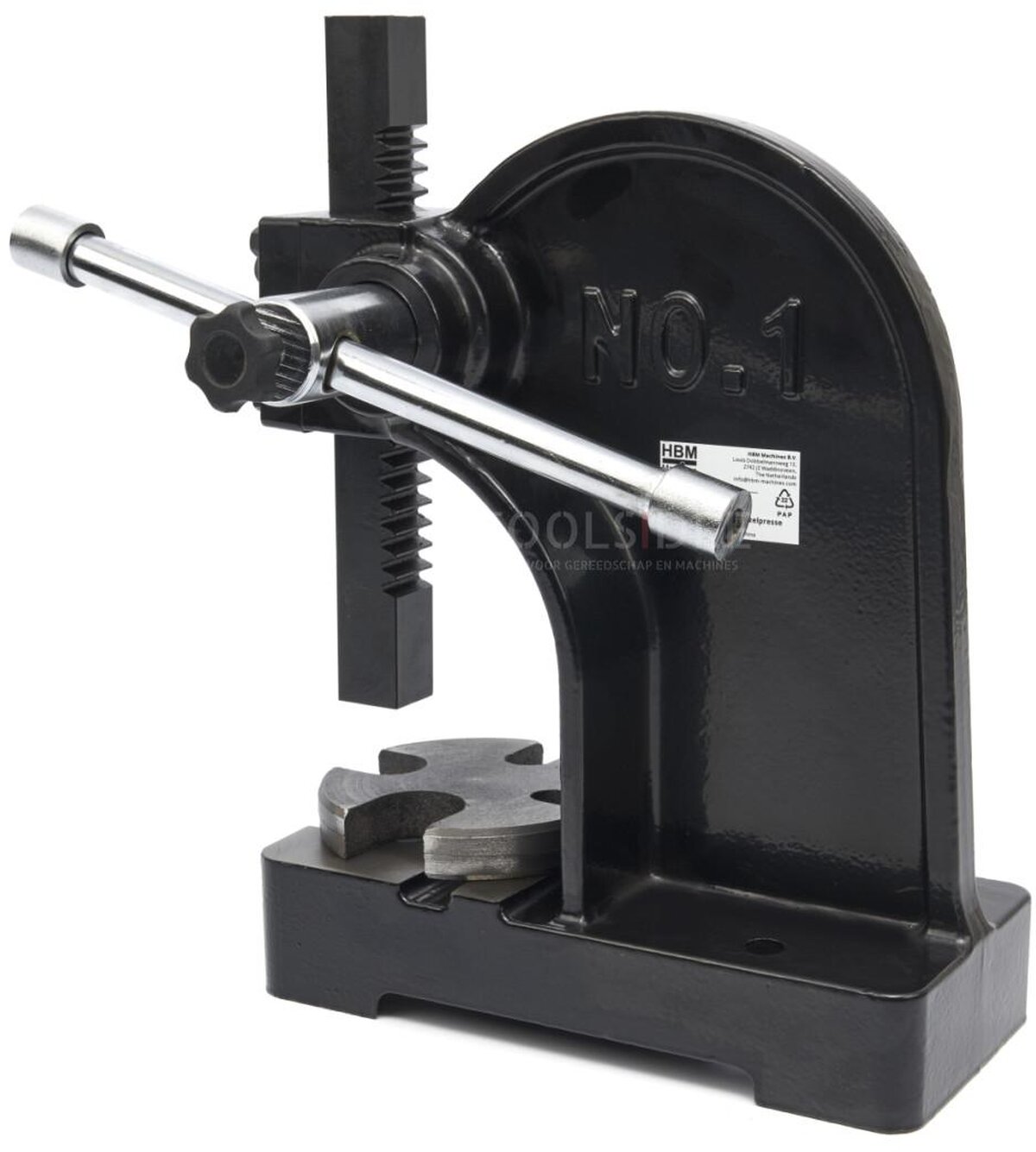 HBM kuggstångspress 1 ton 