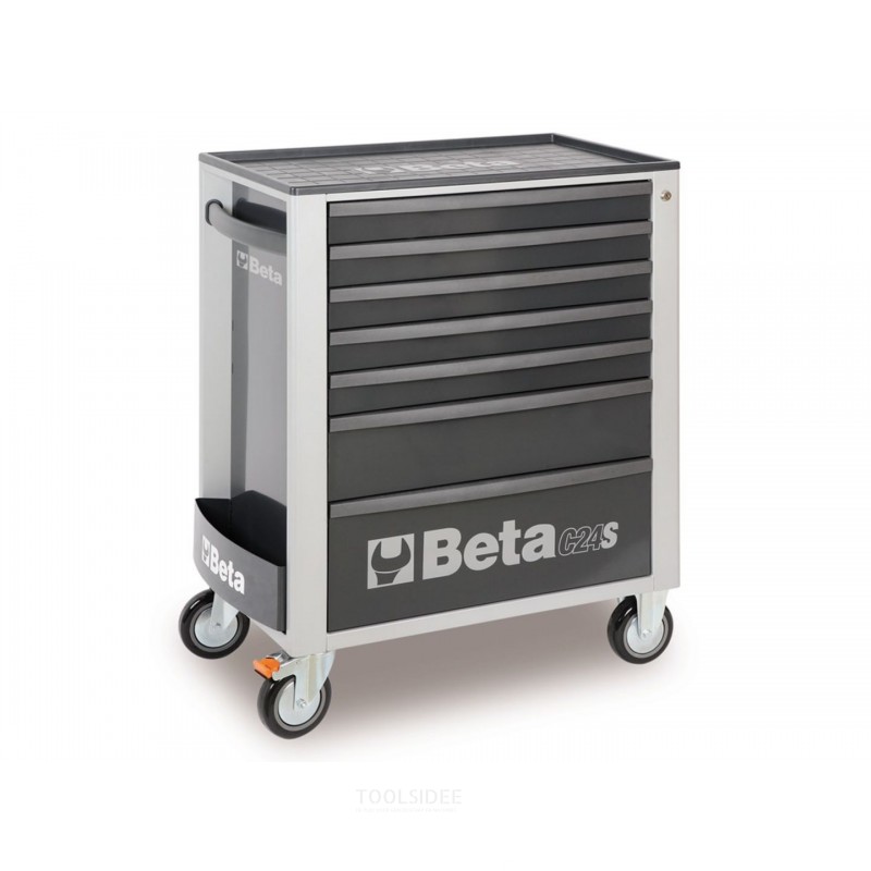 Beta 7 skuffer verktøyvogn grå - C24S 7 / G - 024002072