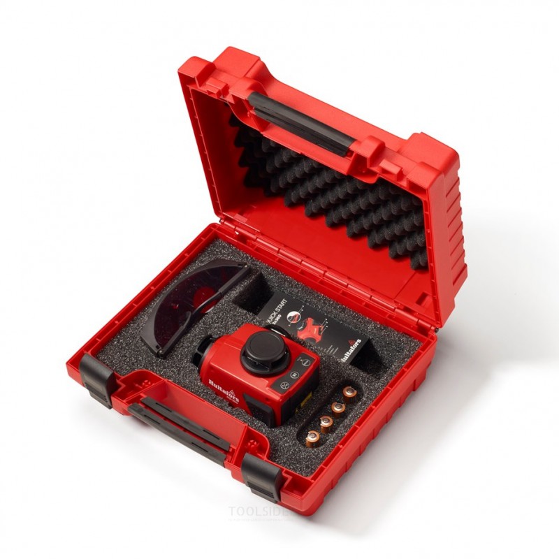 Hultafors Krysslinjelaser H3 punainen - 3x360 tiehöylä