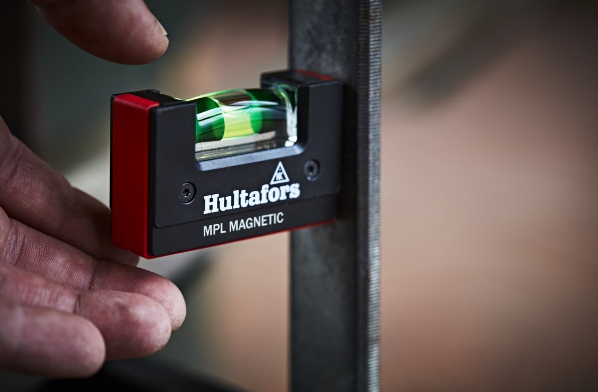 Hultafors Mini vater MPL 68 mm - magnetisk Hultafors Mini vater MPL 68 mm - magnetisk