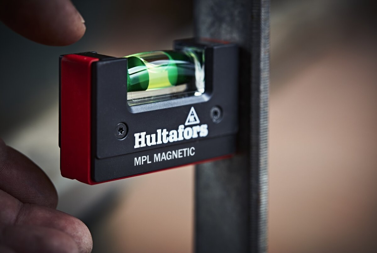 Hultafors Mini vater MPL 68 mm - magnetisk Hultafors Mini vater MPL 68 mm - magnetisk