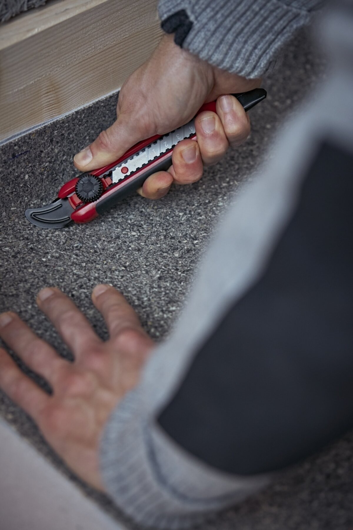 Hultafors Snap-off kniv SFRPB 18W med hjul