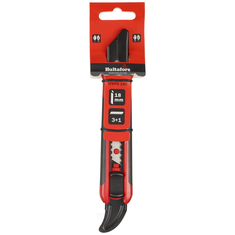 Hultafors Snap-off kniv SFRPB 18A med glidesystem