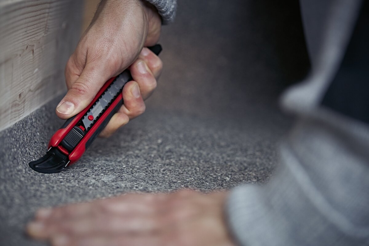 Hultafors Snap-off kniv SFRPB 18A med glidesystem Hultafors Snap-off kniv SFRPB 18A med glidesystem