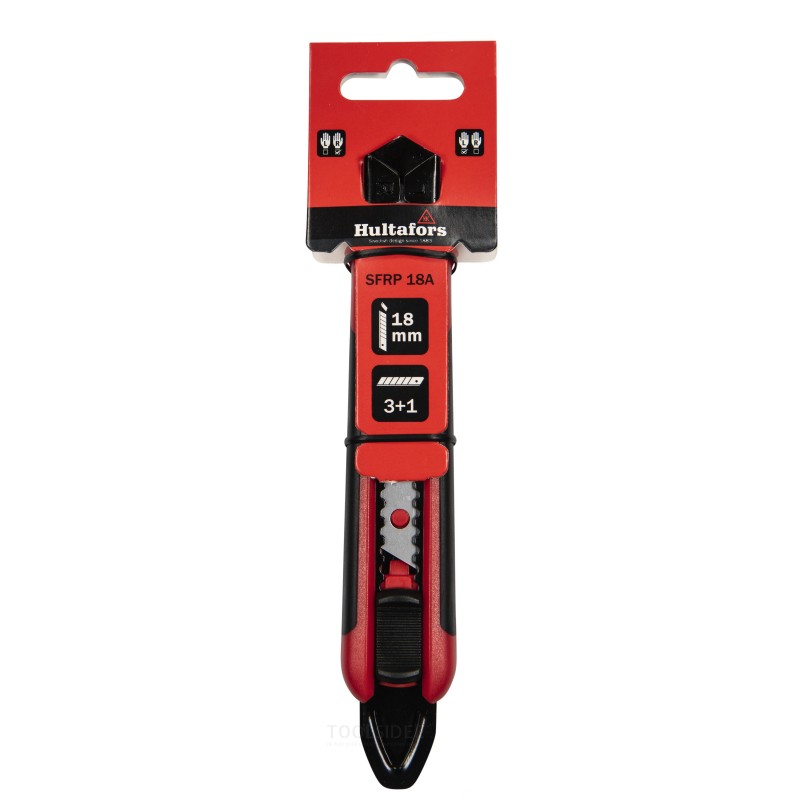 Hultafors Snap-off kniv SFRP 18A med glidesystem