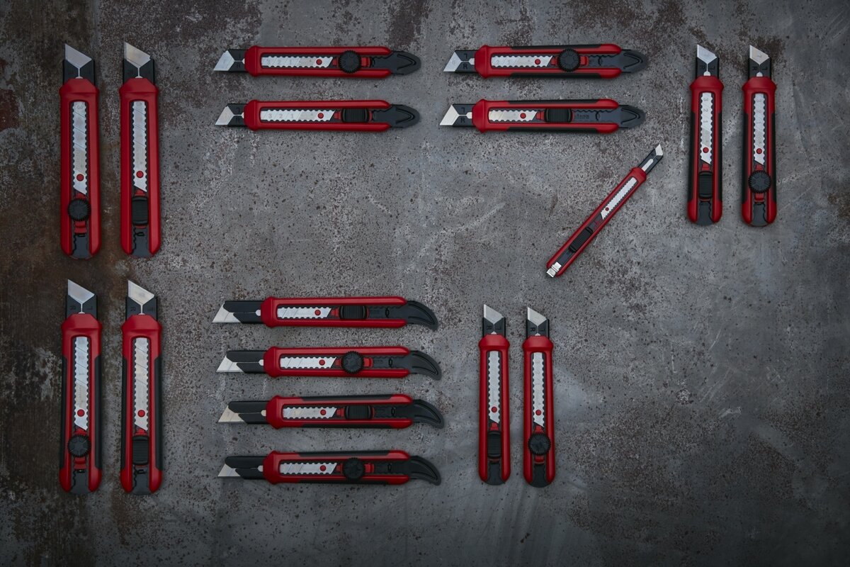 Hultafors Snap-off kniv SPP 18A med glidesystem