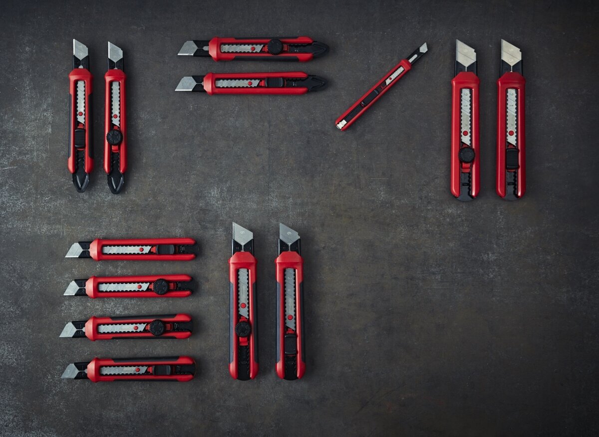 Hultafors Snap-off kniv SPP 18A med glidesystem