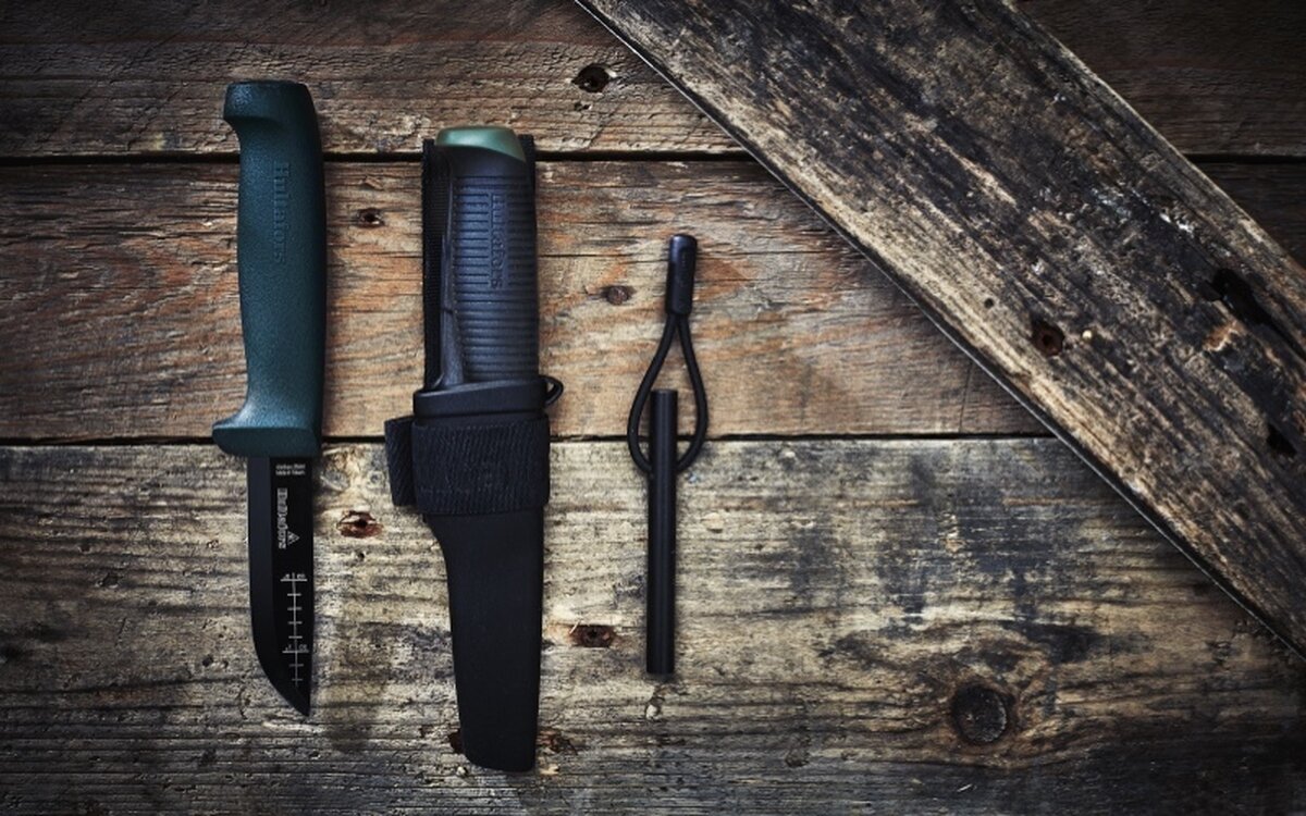 Hultafors Utekniv OK1 - med hylster Hultafors Utekniv OK1 - med hylster