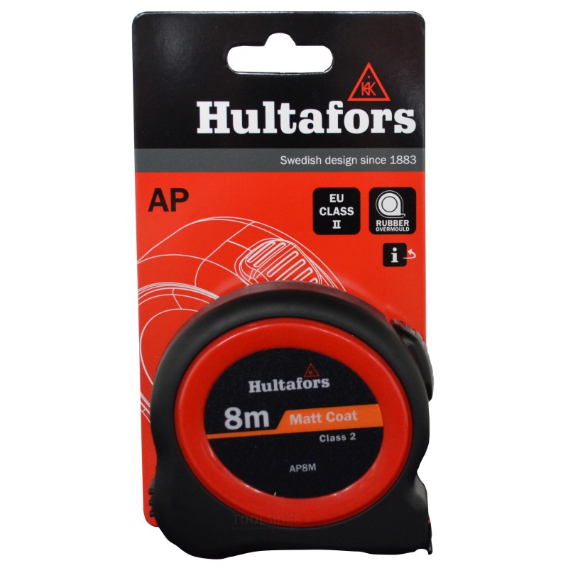 Hultafors Målebånd AP 8m