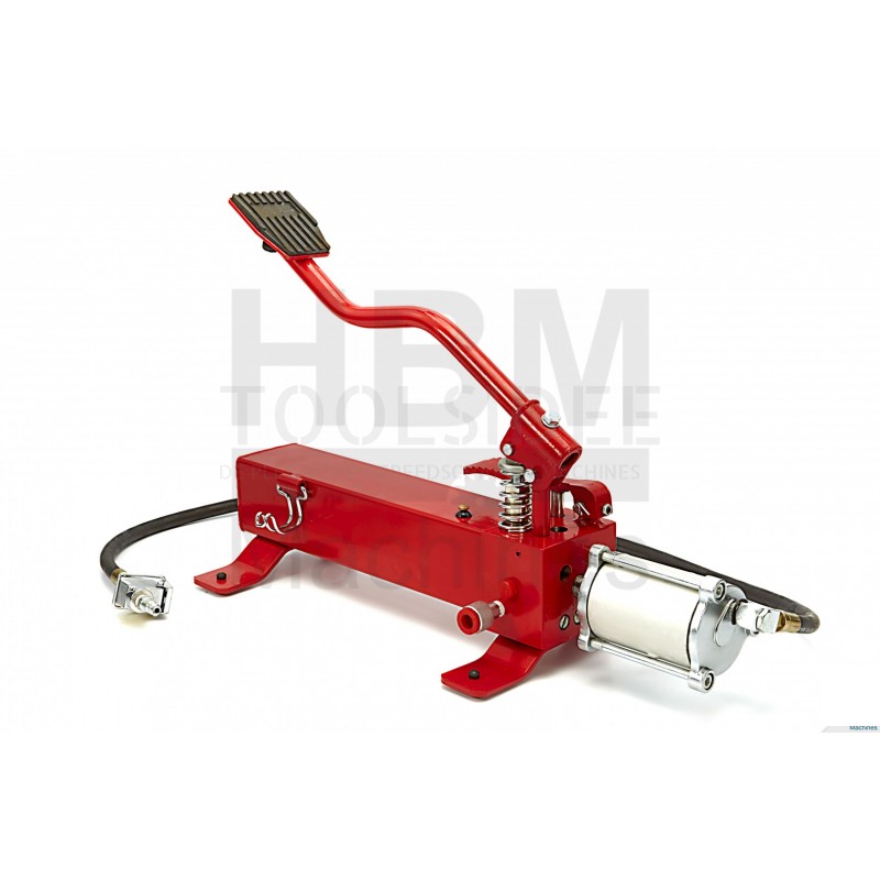 HBM hydraulic and pneumatic foot pump