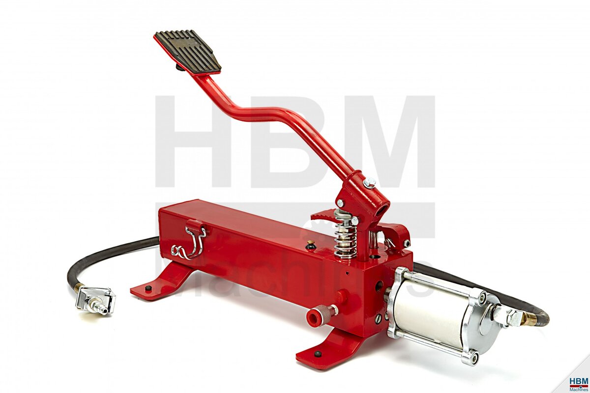 HBM Hydraulisk og Pneumatisk Fotpumpe HBM Hydraulisk og Pneumatisk Fotpumpe