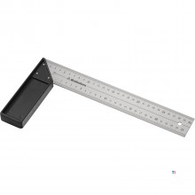 Hultafors 260203 Professional Square - 30cm Aluminium Ruler With Millimetre Graduations