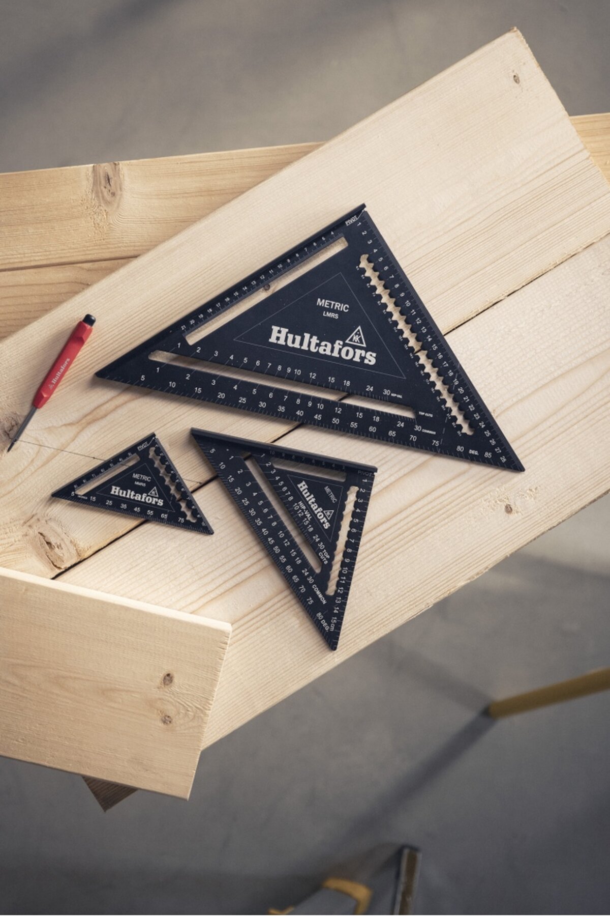 Hultafors Metrisches Sparrenquadrat, groß