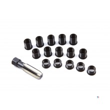 Hbm 16-delt trådreparationssæt til tændrør