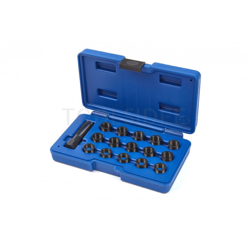 HBM 16-piece wire repair set for spark plugs