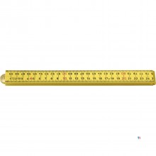 Hultafors Zollstock G 59 1m - 4-teilig - Gelb
