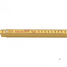 Hultafors Linjal GE 59 2m - gul