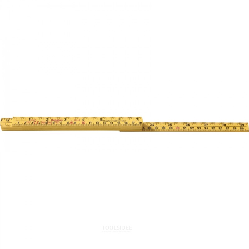 Hultafors Foldelinjal G 61 1m - 6-delt