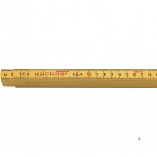 Hultafors Foldelineal G 59 2m - 10-delt - gul Hultafors Foldelineal G 59 2m - 10-delt - gul