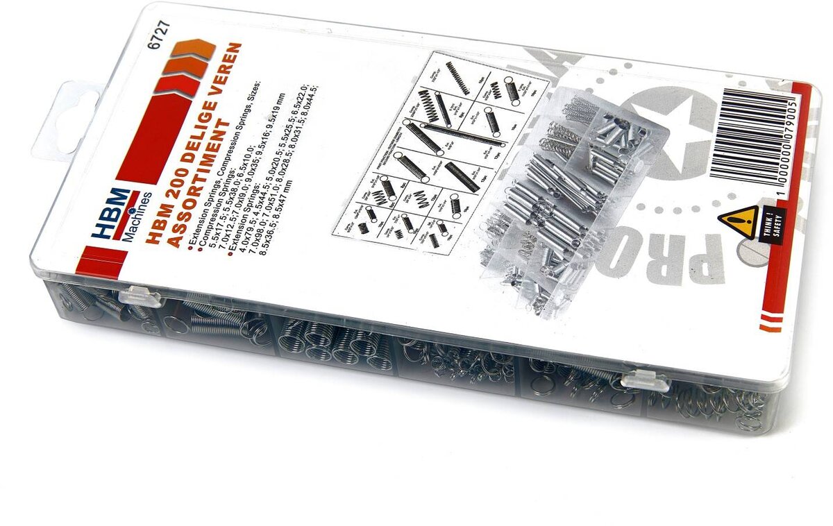 HBM 200 Piece Feather Assortment HBM 200 Piece Feather Assortment