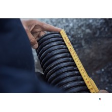 Hultafors Foldelineal G 59 2m - 10-delt - gul Hultafors Foldelineal G 59 2m - 10-delt - gul