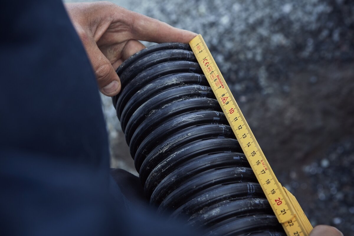 Hultafors Foldelineal G 59 2m - 10-delt - gul Hultafors Foldelineal G 59 2m - 10-delt - gul