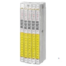 Hultafors Foldelineal 4000 2m - hvid-gul Hultafors Foldelineal 4000 2m - hvid-gul