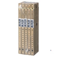 Hultafors Foldelineal 3500 2m - træfarve