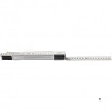 Hultafors Folding Ruler P600 2m - white