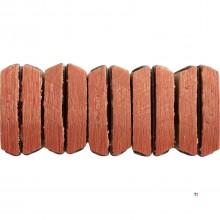 Hultafors Foldelineal P600 2m - træfarve