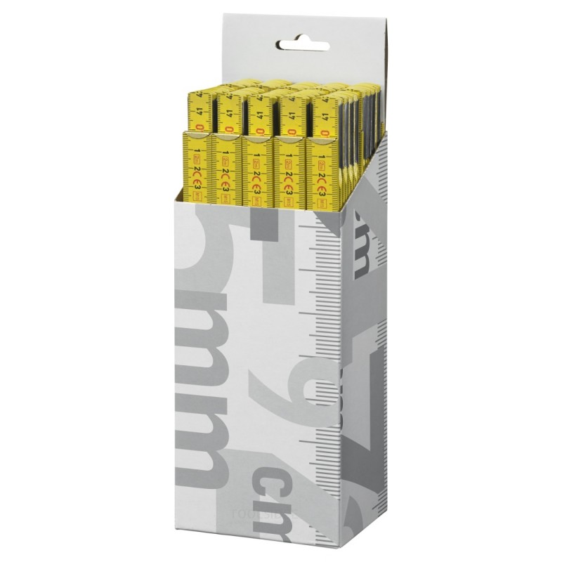 Hultafors Folding Rule T59 2 m 10-fold Yellow Hultafors Folding Rule T59 2 m 10-fold Yellow