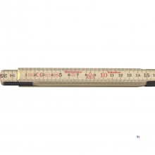 Hultafors Foldelinjal 59 1m - 6-delt