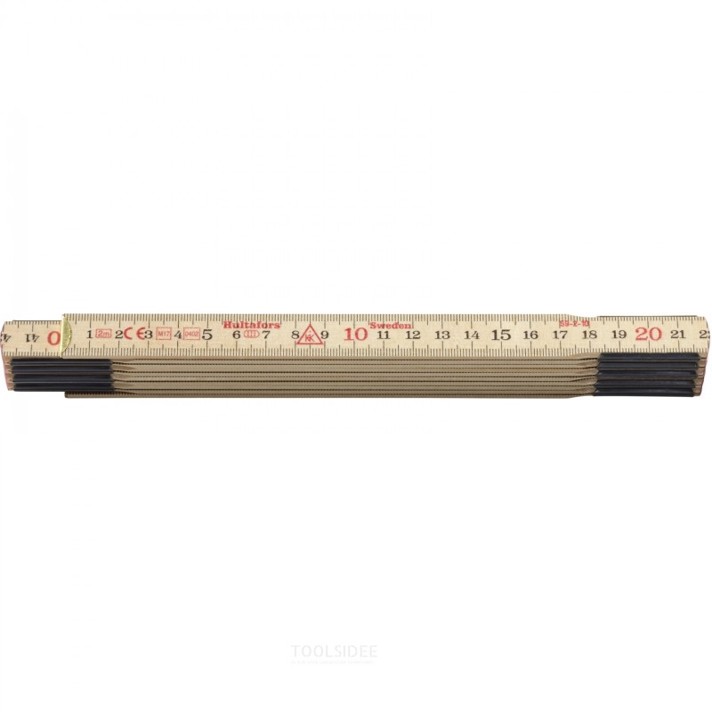 Hultafors Foldelinjal 59 2m - 10 kpl Hultafors Foldelinjal 59 2m - 10 kpl