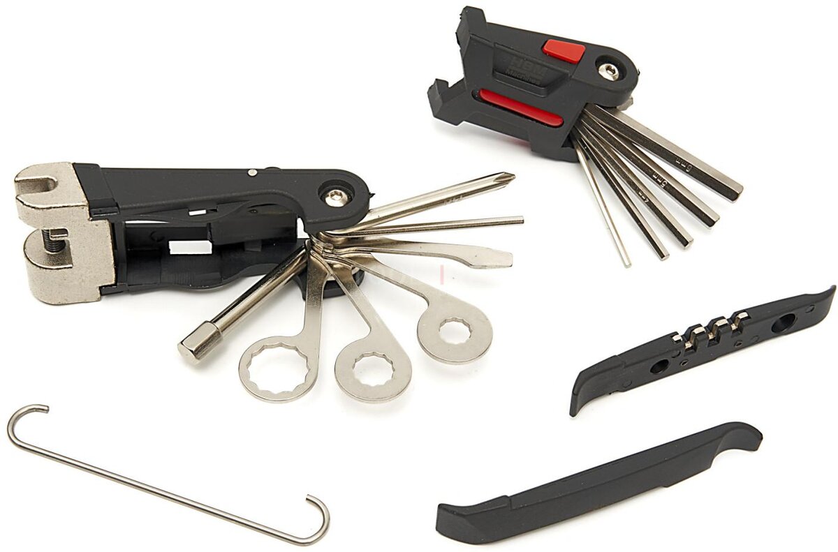 HBM sykkelreparasjonssett 19 stk 