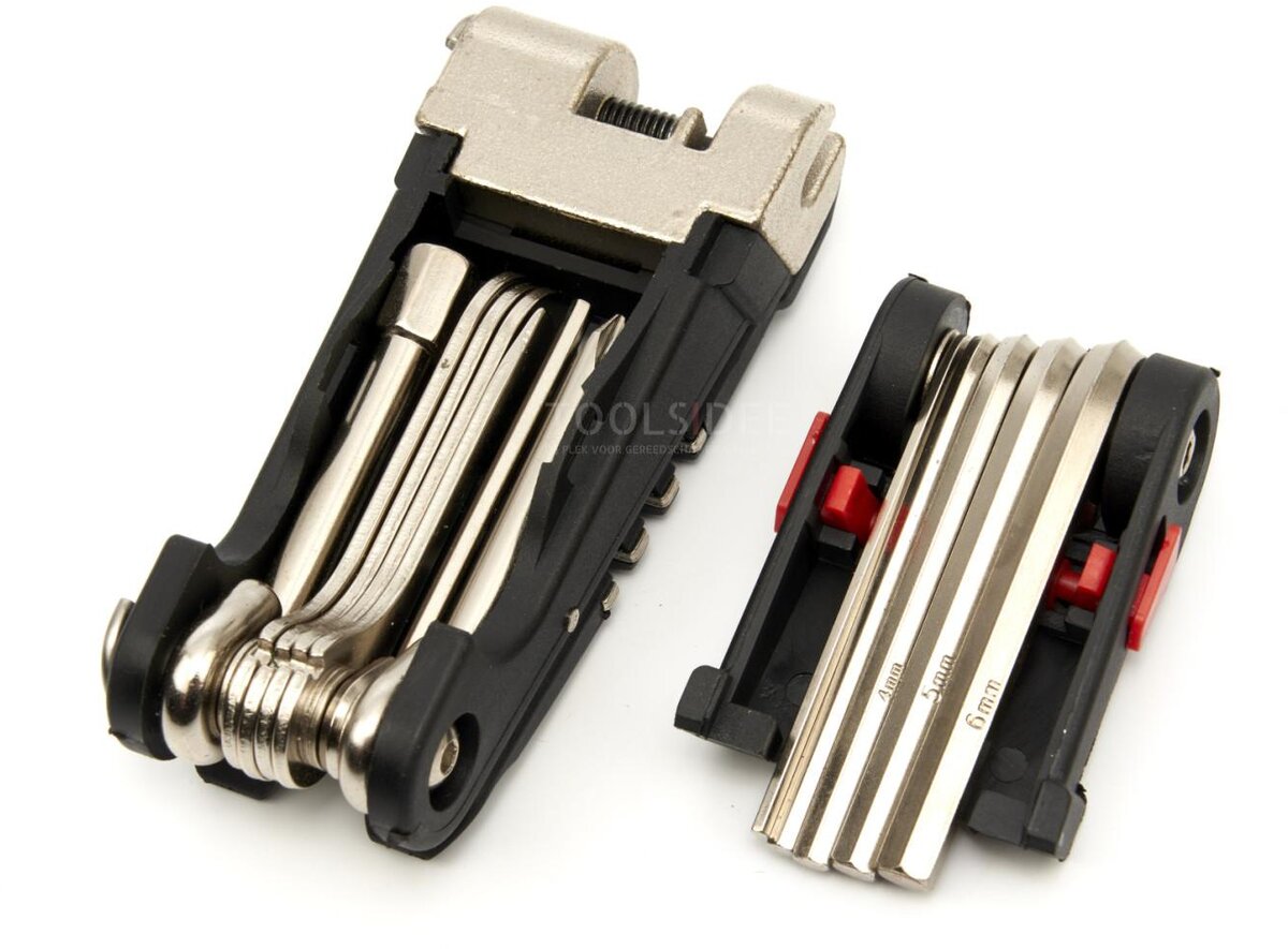 HBM sykkelreparasjonssett 19 stk 