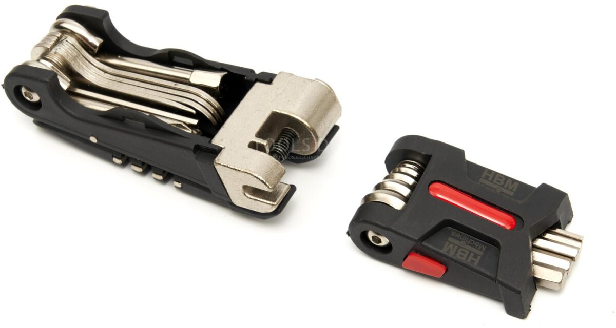 HBM sykkelreparasjonssett 19 stk 