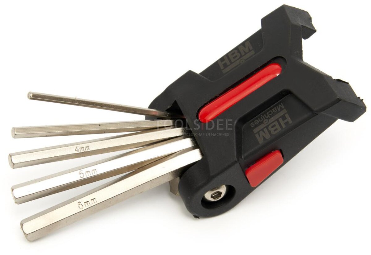 HBM sykkelreparasjonssett 19 stk 