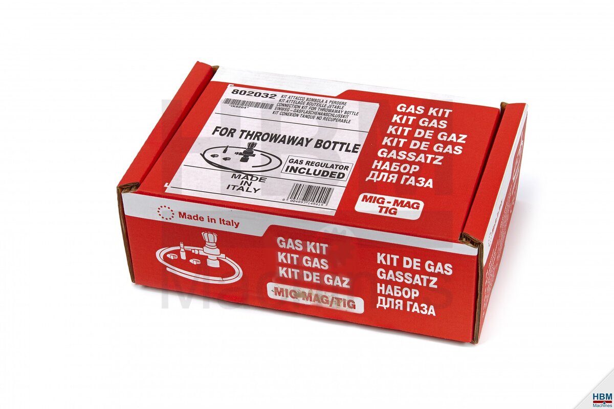 Telwin Tilkoblingssett for Engangsflaske Telwin Tilkoblingssett for Engangsflaske