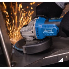 Scheppach batteridrevet slipemaskin 20V BC-AG125-X