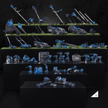 Scheppach Starterset 20V Batterie + Batterieladegerät SBSK2.0