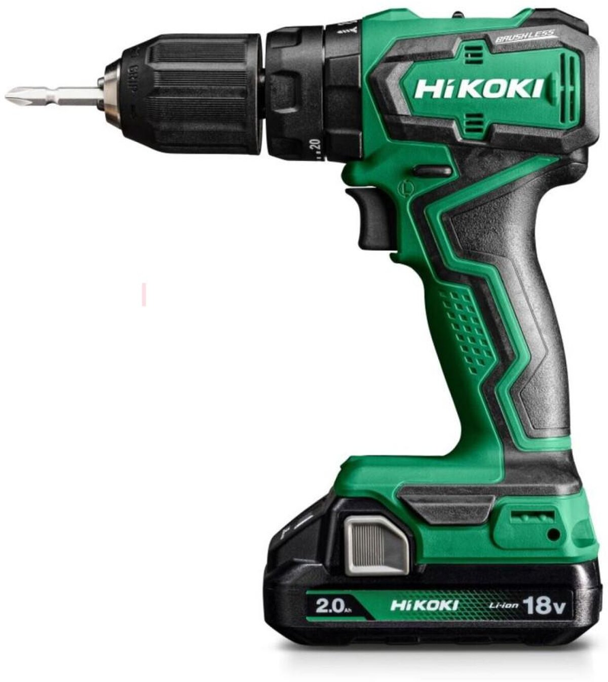 HiKOKi cordless drill/driver 18 Volt 2.0 Ah, DV18DDWRZ HiKOKi cordless drill/driver 18 Volt 2.0 Ah, DV18DDWRZ